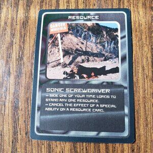 1996 Doctor Who - Collectible Card Game Card Game Sonic Screwdriver - Near Mint